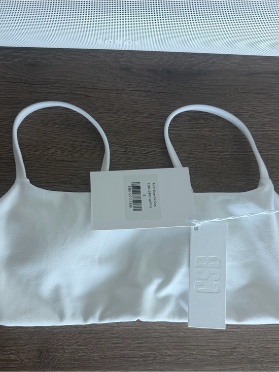 Csb Other - CSB Form Essentials Crop in White (Brand New)